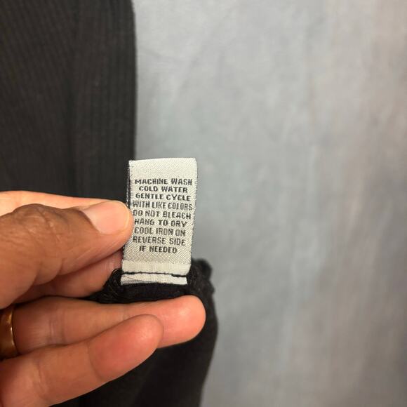 Y2K Off the Shoulder Dress J For Justify Ribbed Decorative Buttons Bodycon Witch - Picture 6 of 9